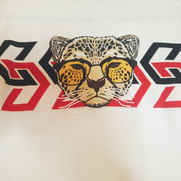 Embroidery white cadigan - Picture 8 of 10